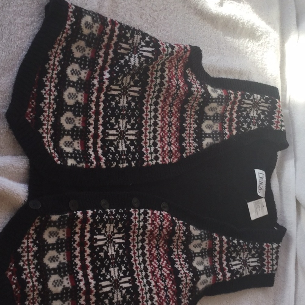 Holiday sweater vest